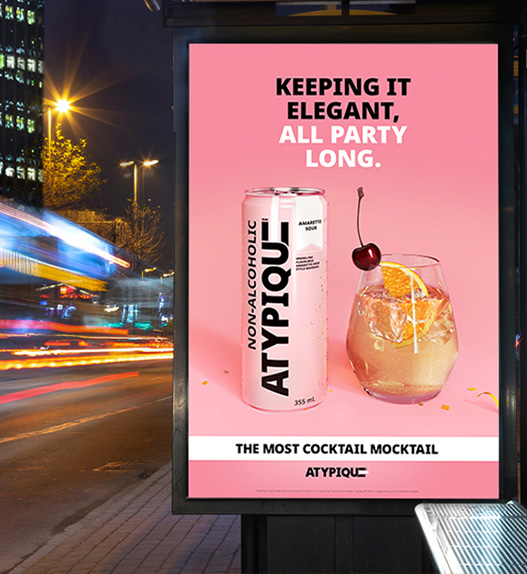 Atypique creative campaign